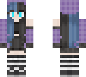 cottagecore goth girl