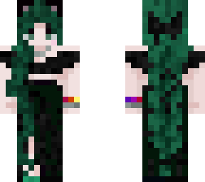 green kitty pride girl (fancy!) ++