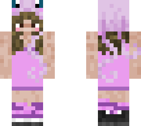 jellyfish girl purple