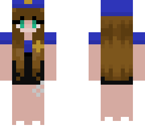 brunette police h00ker with blue/green eyes