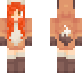 fox girl with red hair