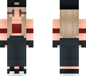 girl red skin classic remake
