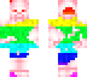rainbow pink