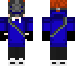"flame" blue