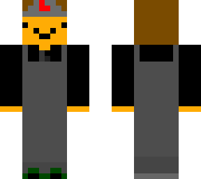 bar worker tangerine man