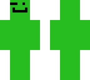my friends green blob skin