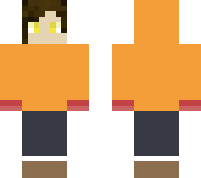 orange winter skin
