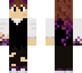 purple demon girl