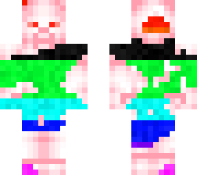 rainbow pink