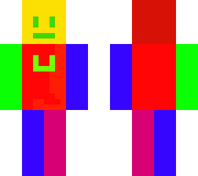 rainbow skin