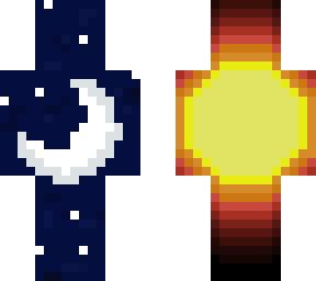 the sun and the moon, the day and the night
