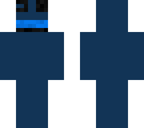 blue man
