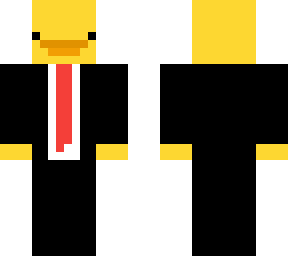 duck in suit