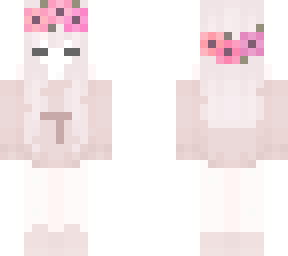 little pink flower chibi