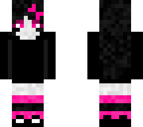 pink emo girl