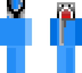 blue winter skin