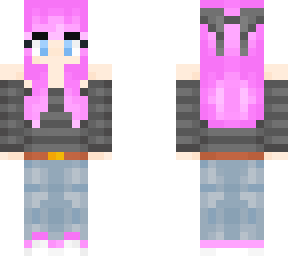 pink haired girl lol