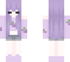 plum chibi girl
