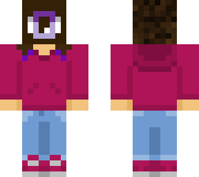 red jacket eye mask