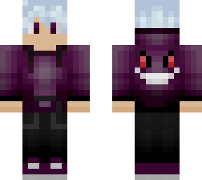 gengar white hair