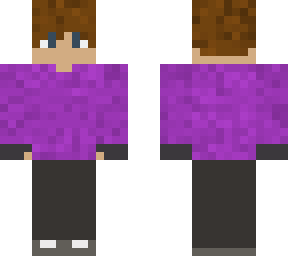 my first purple skin