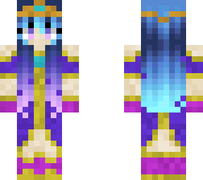 purple batlle princess(hair not mine)
