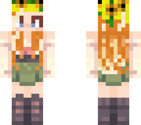 zuza w/sunflower crown