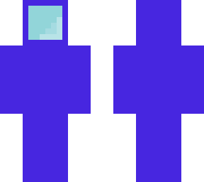 among us character - blue