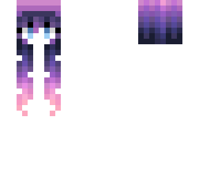 female hb - extreme pink & purple ombre v2