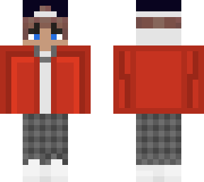 hoodie with classic red jacket