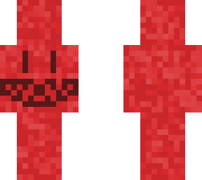 horror skin red