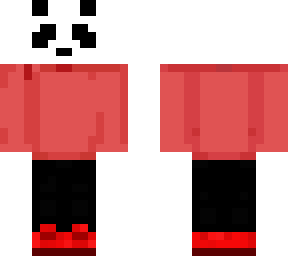 panda with sweater
