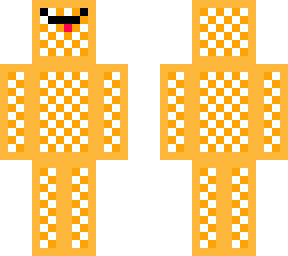 orange rubik cube noob skin