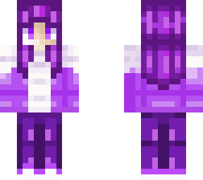 purple girls slim