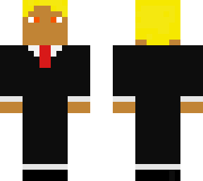 blonde player in suit