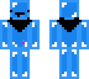 blue man