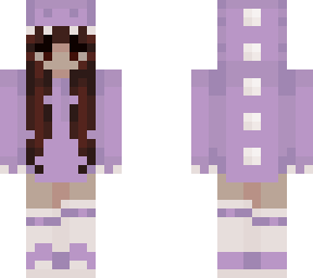 purple dinosaur skin for females