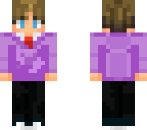 troy purple suit