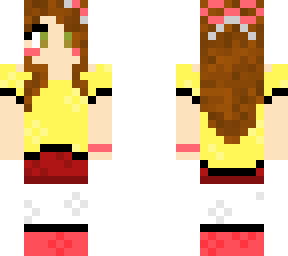 yellow pink/red