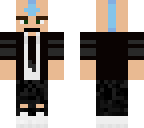 aang/master airbender with suit :d