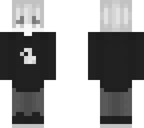 anime grey skin
