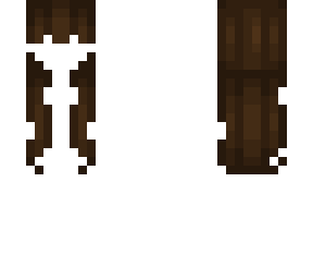 base ; long brown hair
