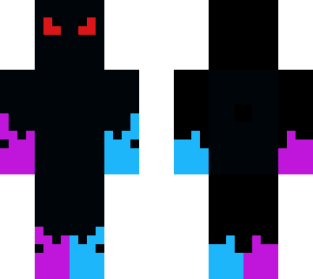 blue/magenta demon