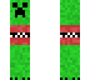 creeper (with tnt showing)