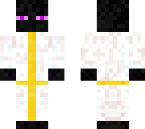 endermen wearing a robe