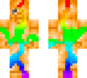infected broken rainbow steve