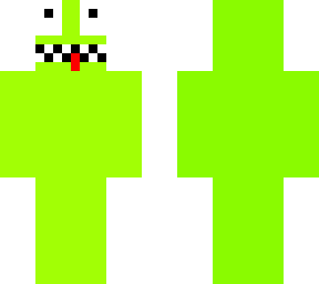 yebo's green rainbow friends skin
