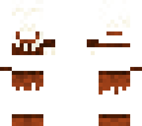 primitive furs w/ skull and top