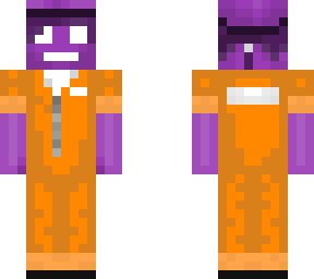 prison purple guy