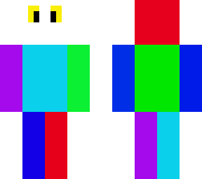 rainbow skin